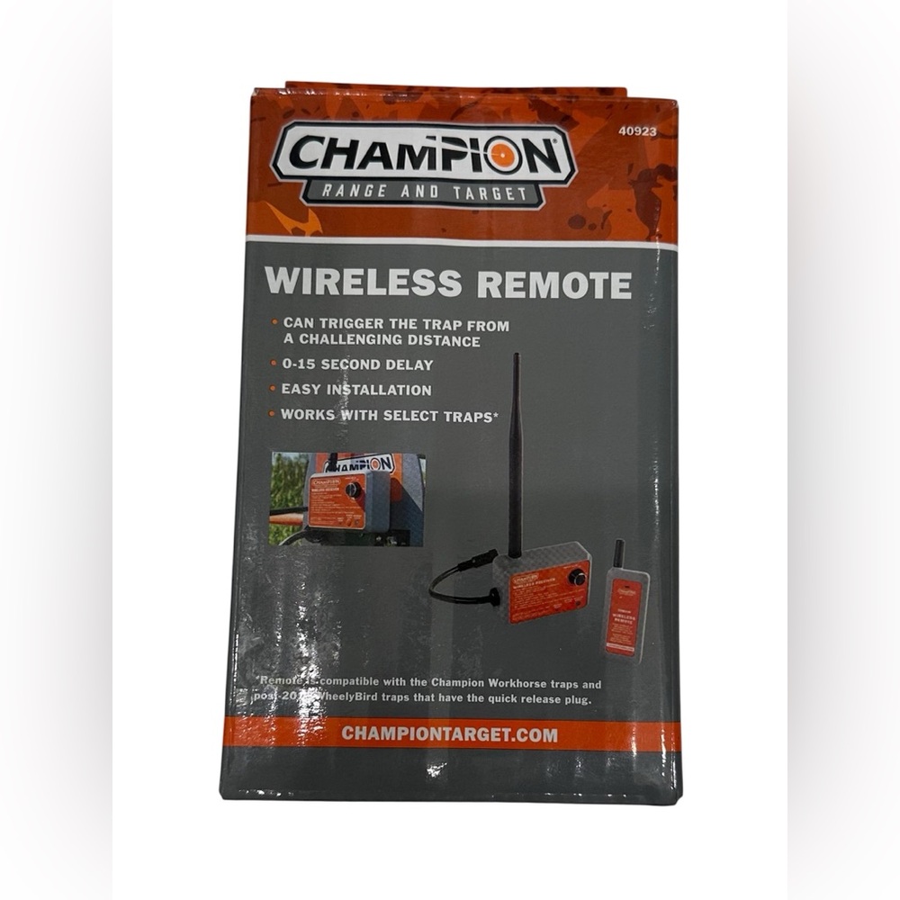 Champion Range and Target 40923 Wheelybird‎ Workhorse Remote Wireless Brand New